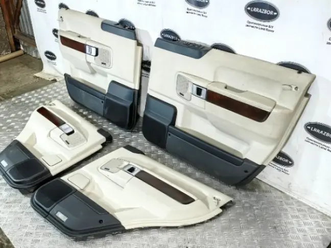 Дверные карты Range Rover 3 L322 светлые комплект