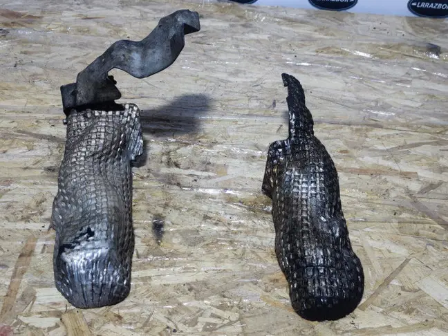 Термозащита коллекторов Range Rover 3 L322 3.6