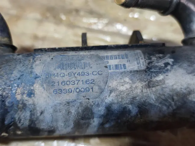 Левый клапан ЕГР Range Rover 3 L322 3.6