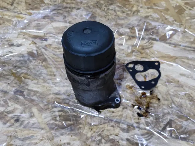 Корпус масляного фильтра Range Rover 5.0 510