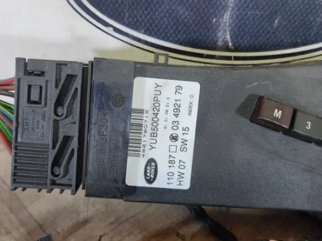 Блок управления сидением Range Rover 3 L322