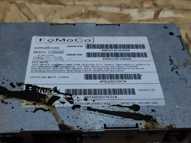 Блок радио Range Rover 3 L322 09-12