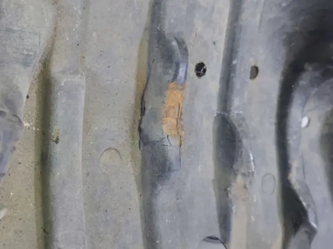 Защита пыльник радиатора Range Rover L322 02-12