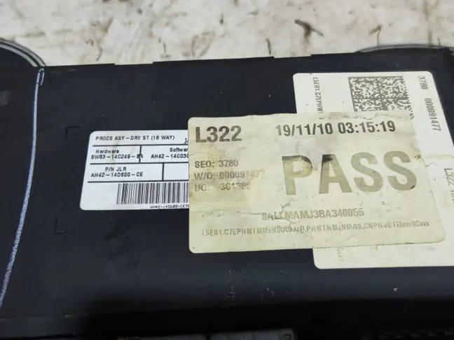 Блок управления сидением Range Rover L322 09-12