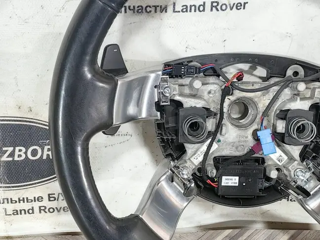 Руль с лепестками обогрев Range Rover 3 L322