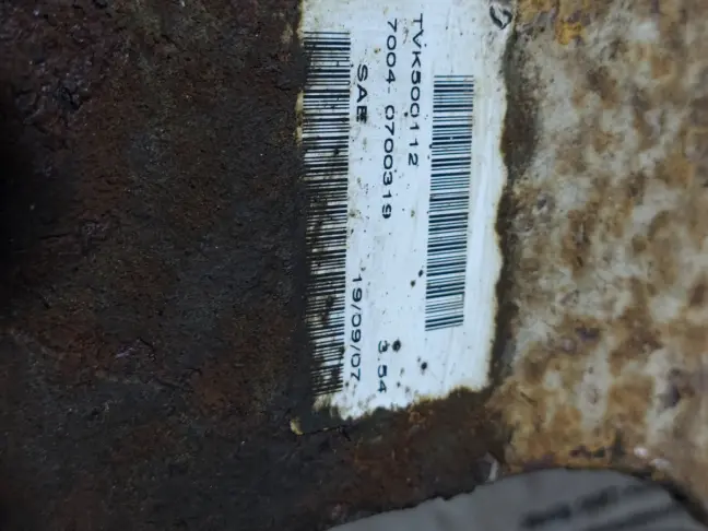 Редуктор заднего моста Land Rover 3.54