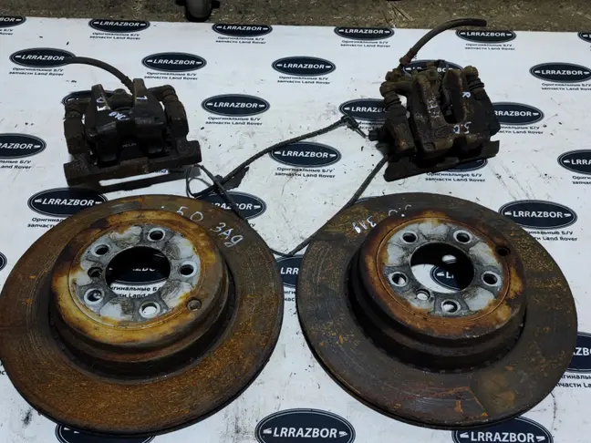 Тормоза задние комплект Range Rover 3 L322 09-12