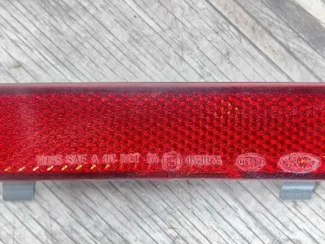 Катафот в бампер левый Range Rover L322 02-12