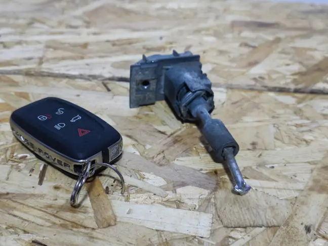 Ключ зажигания с личинкой Range Rover L322 09-12