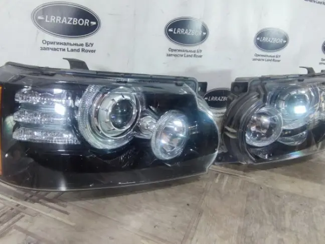 Фары левая правая комплект Range Rover L322 09-12