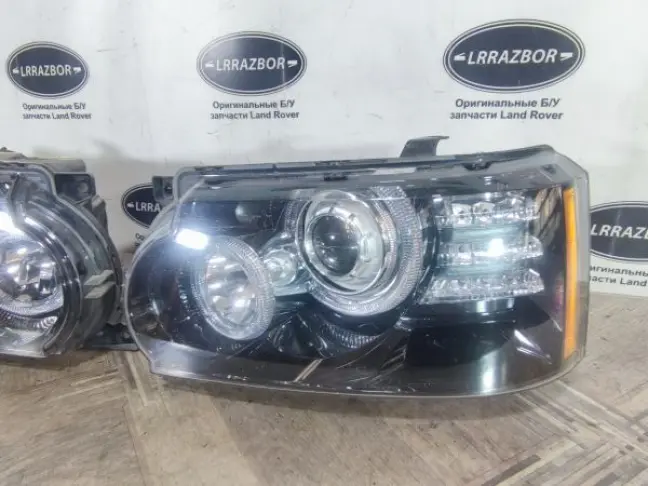 Фары левая правая комплект Range Rover L322 09-12