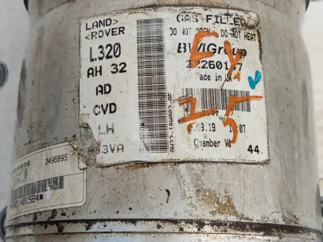 Пневмоподушка задняя левая Land Rover Sport L320