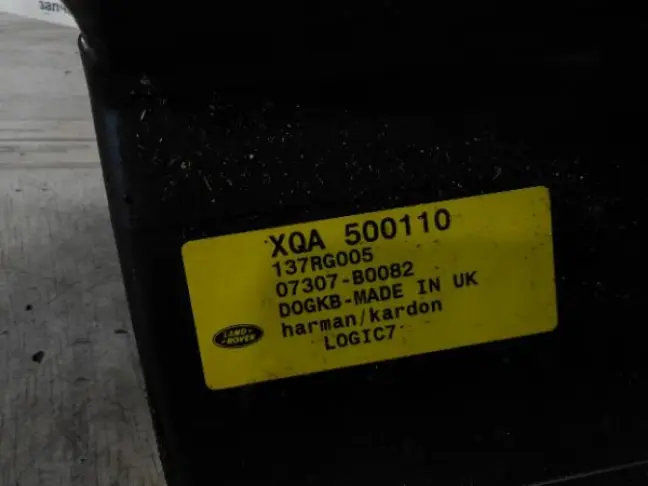 Сабвуфер Land Rover Range Rover L322 2002-2012