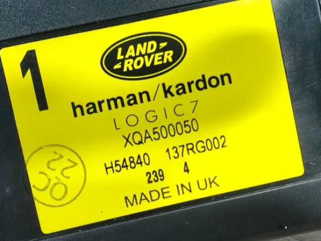 Сабвуфер Land Rover Range Rover L322 2005-2012