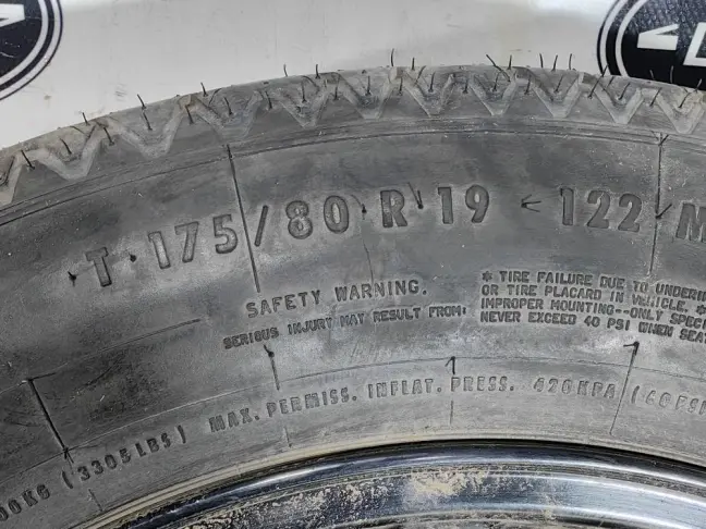 Запасное колесо таблетка 175 80 19 Land Rover