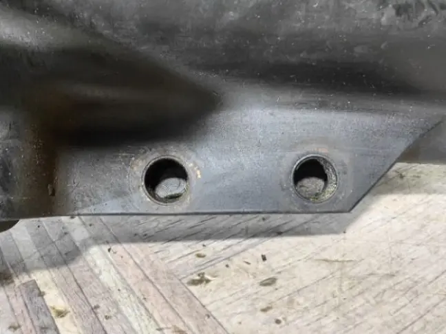 Кронштейн дефлектор радиатора Range Rover L322: фото #2