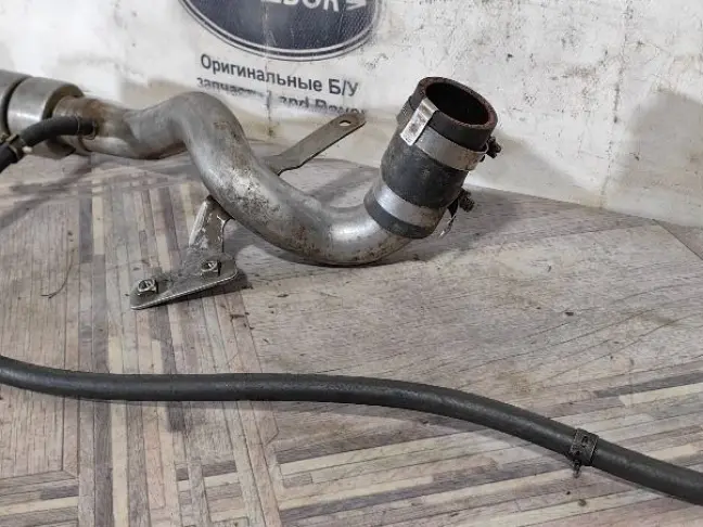 Патрубок турбины левый Range Rover 3 L322 448DT: фото #3