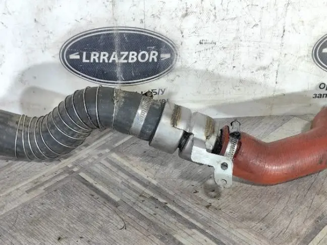 Патрубок турбины правый Range Rover 3 L322 448DT: фото #3