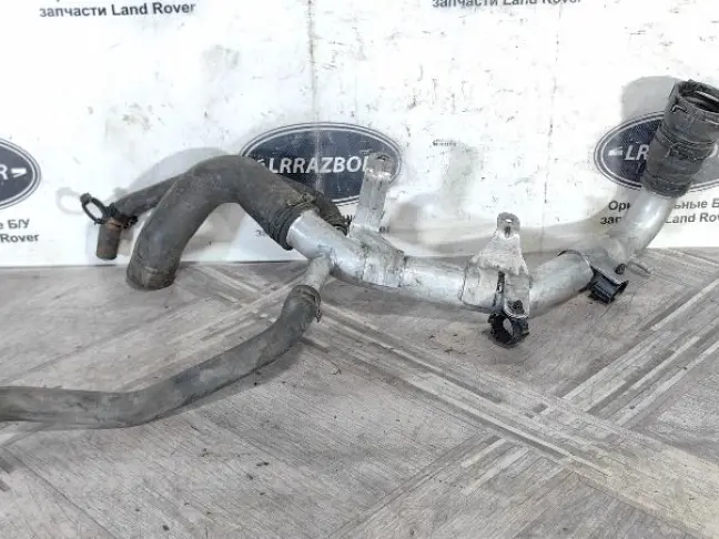 Патрубок охлаждения паук Range Rover 3 L322 448DT: фото #1