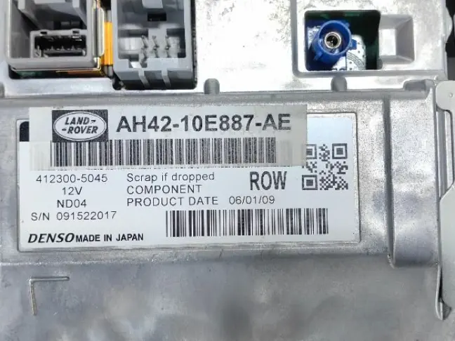 Монитор Range Rover 3 L322 2009-2012: фото #7