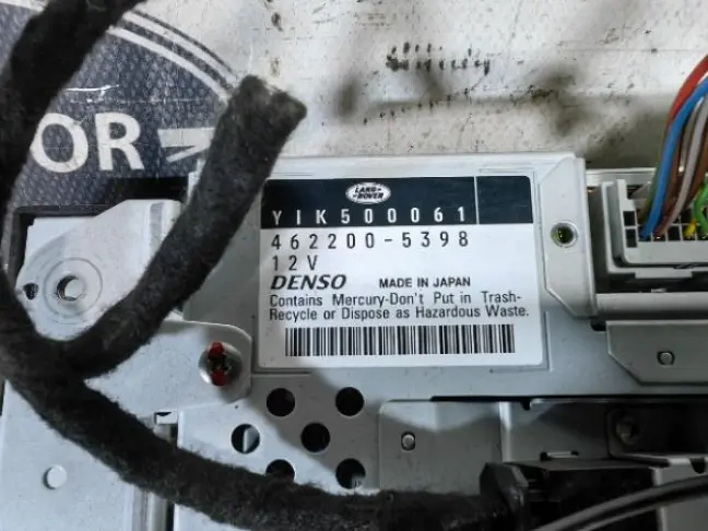 Монитор Range Rover 3 L322 2005-2009: фото #7