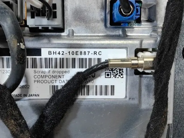 Монитор 2-х режимный Range Rover 3 L322 2009-2012: фото #6