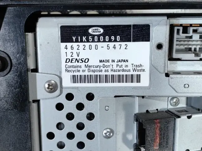 Монитор Range Rover 3 L322 2005-2009: фото #9