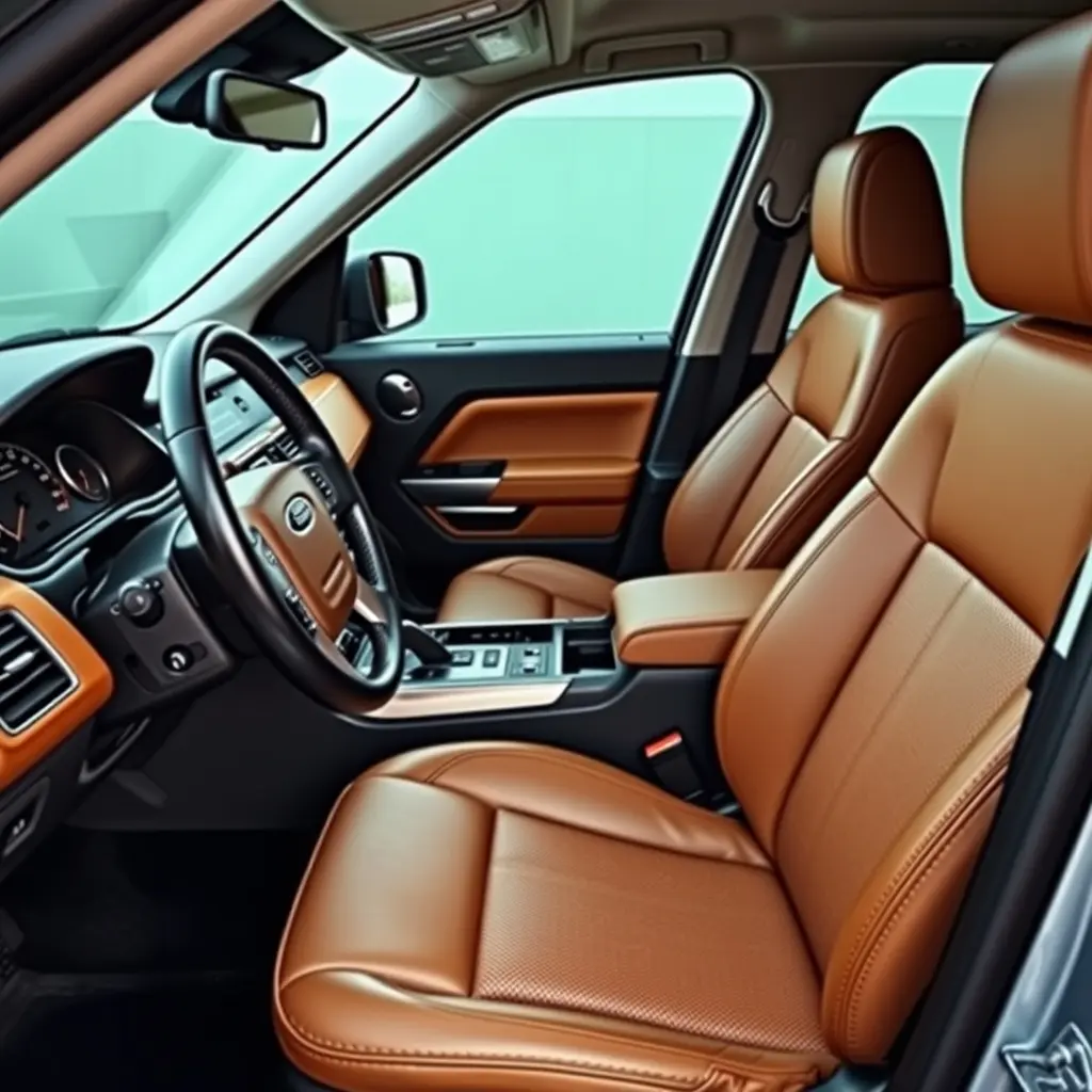 Салон Land Rover Discovery 3 — качественные материалы