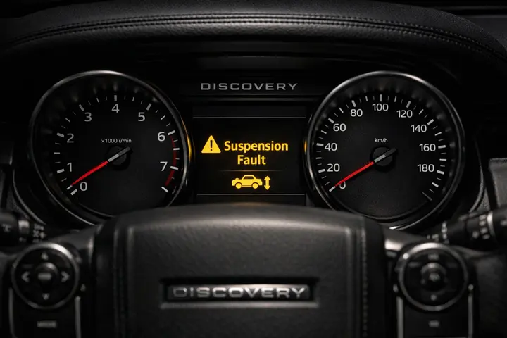 Ошибка Suspension Fault на Land Rover