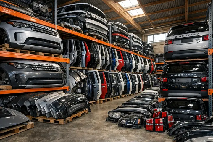 Кузовные запчасти Land Rover с разборки — бамперы, двери, капоты